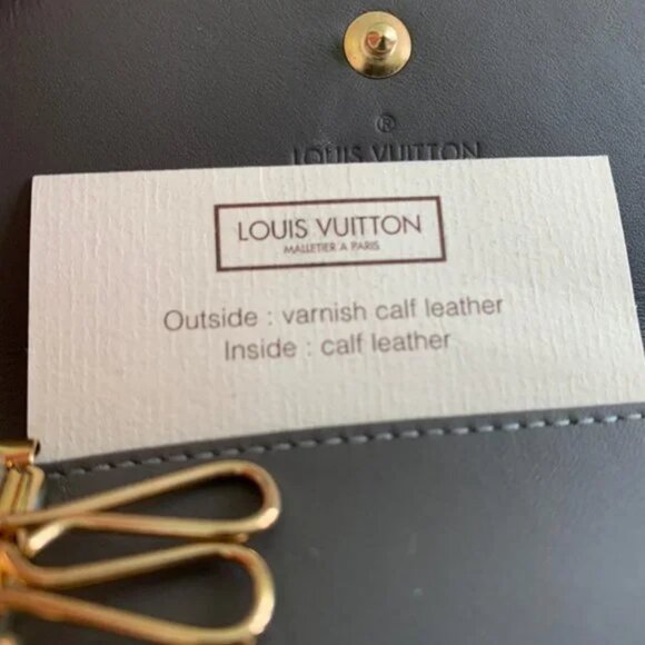 Louis Vuitton Glace Monogram Multicle Key Case Green w/ Box Dust Bag UNUSED - Picture 9 of 16